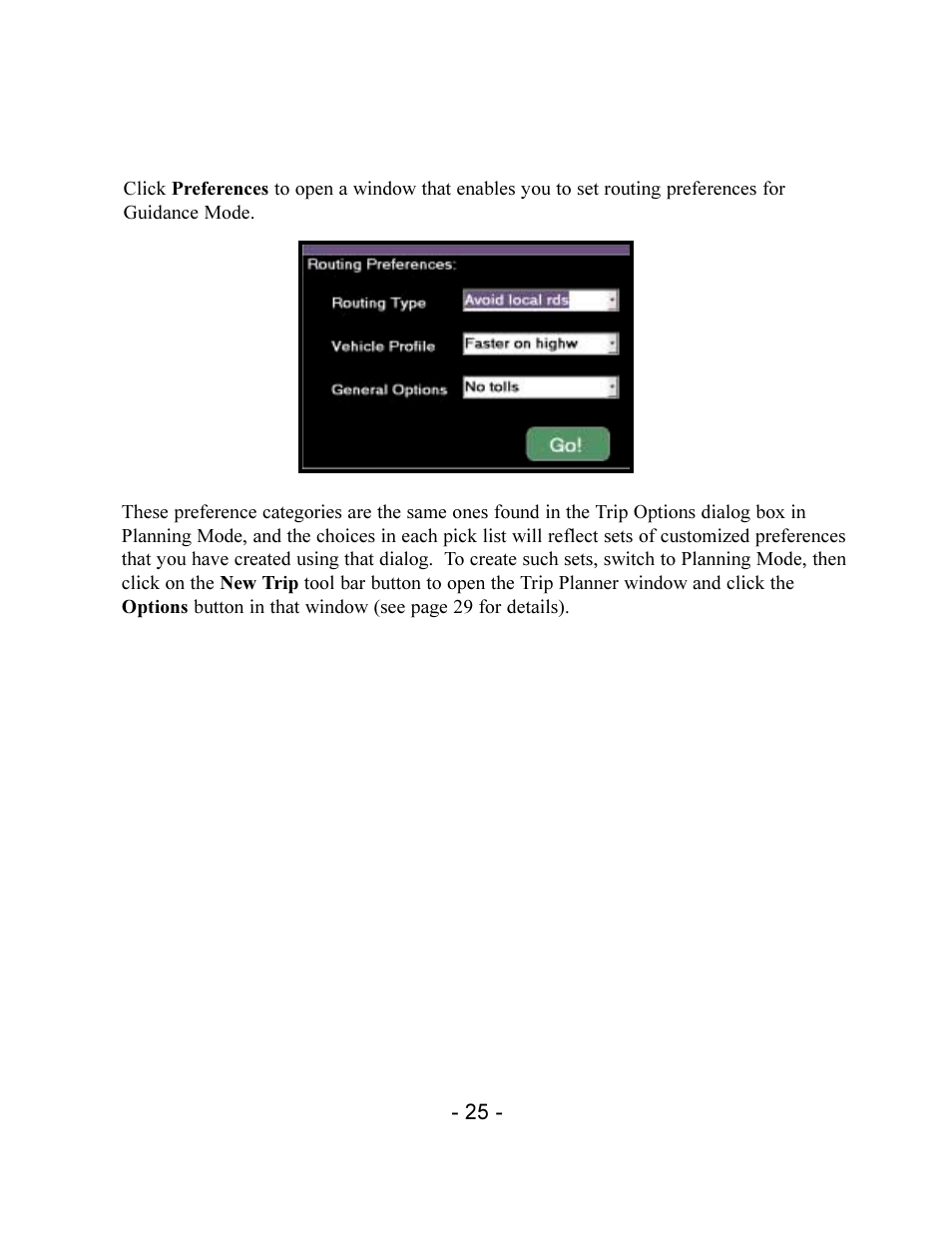 TravRoute CoPilot 2002 User Manual | Page 29 / 56