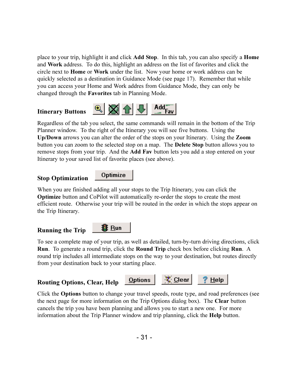 TravRoute CoPilot 2002 User Manual | Page 35 / 56