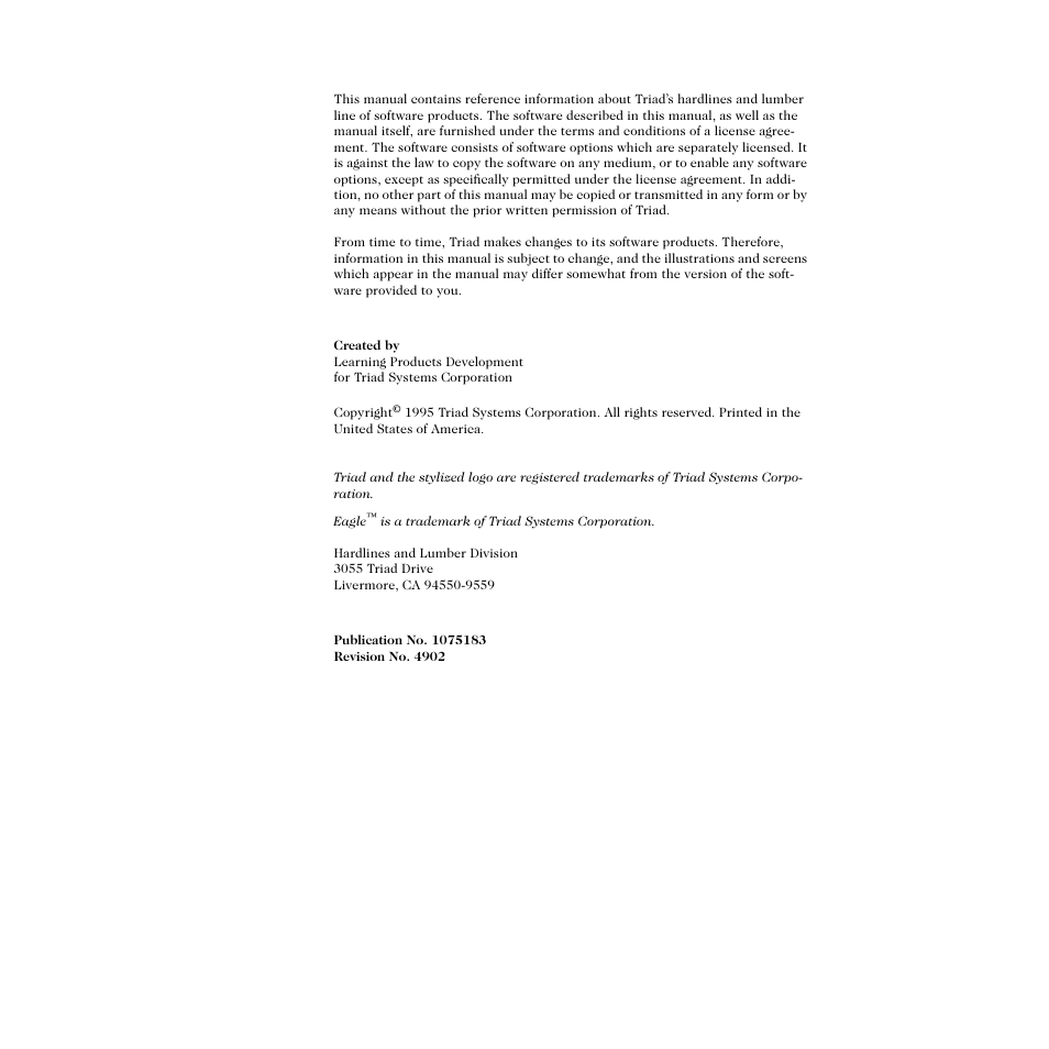 Triad Speakers 3410 User Manual | Page 2 / 9