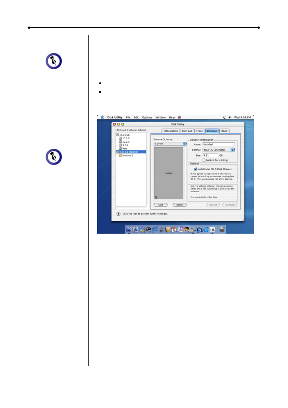 Mac os | Taurus Group DUAL BAY STORAGE S2 User Manual | Page 14 / 15