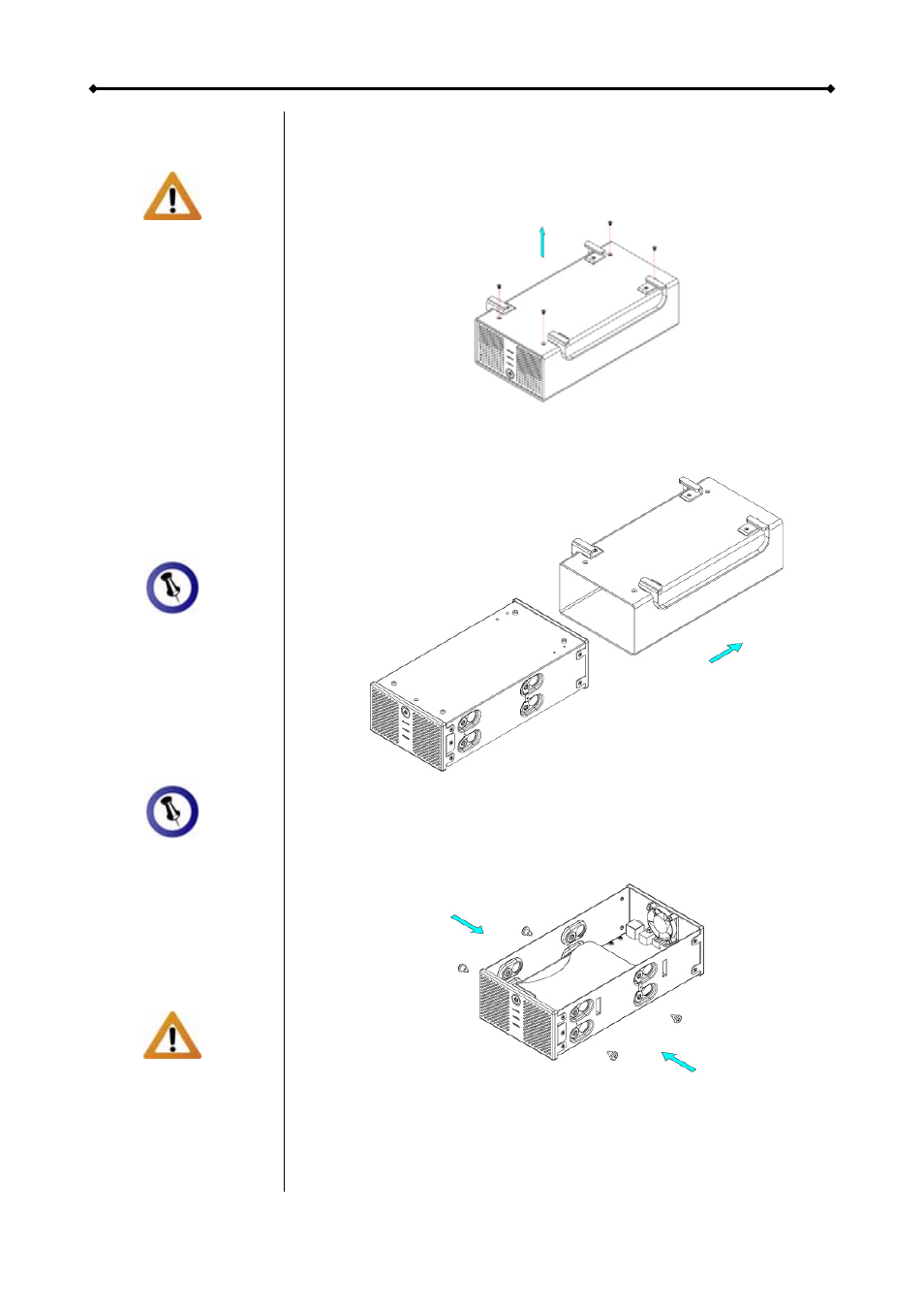 Chapter 2 - hard drive assembly, Chapter 2 - hard drive assembly 5, Assembly | Chapter 2 - hard drive | Taurus Group DUAL BAY STORAGE S2 User Manual | Page 7 / 15