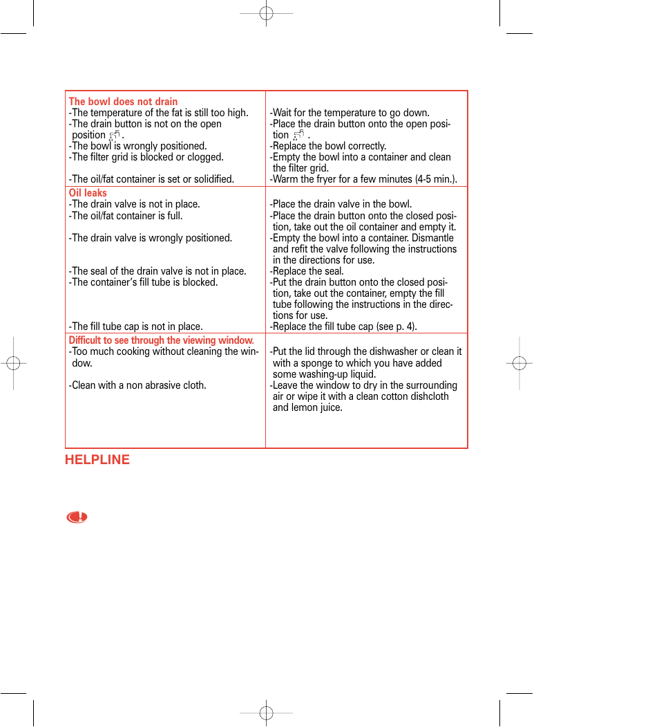 Groupe SEB USA - T-FAL Oleoclean Thermostat User Manual | Page 13 / 14