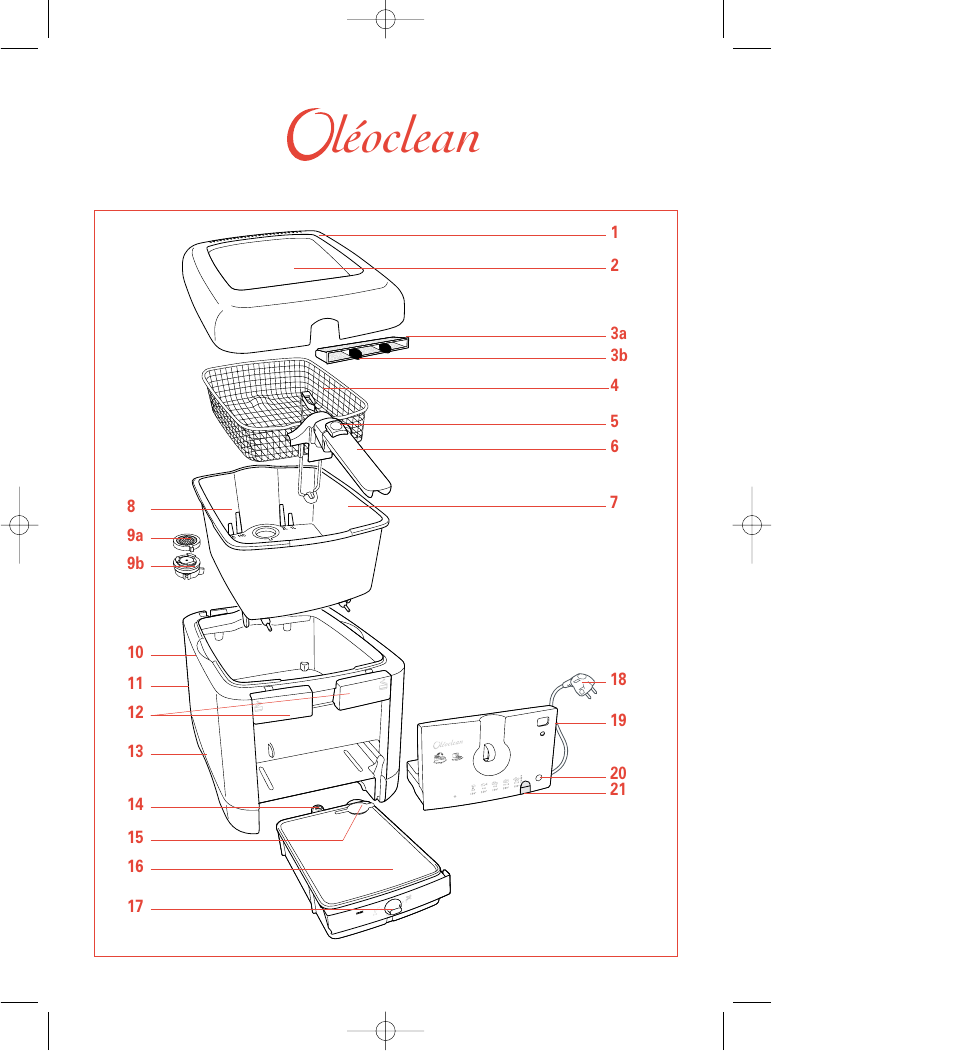 Léoclean | Groupe SEB USA - T-FAL Oleoclean Thermostat User Manual | Page 2 / 14