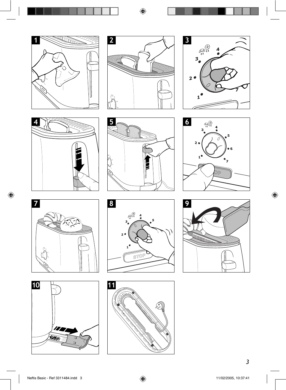 Groupe SEB USA - T-FAL Neftis User Manual | Page 3 / 12