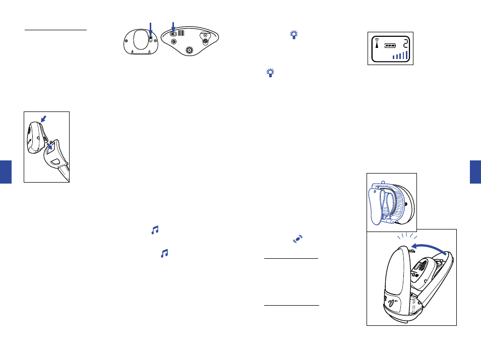 Groupe SEB USA - T-FAL Digital Watch Babyphone & Watch Babyphone 912471 User Manual | Page 3 / 5