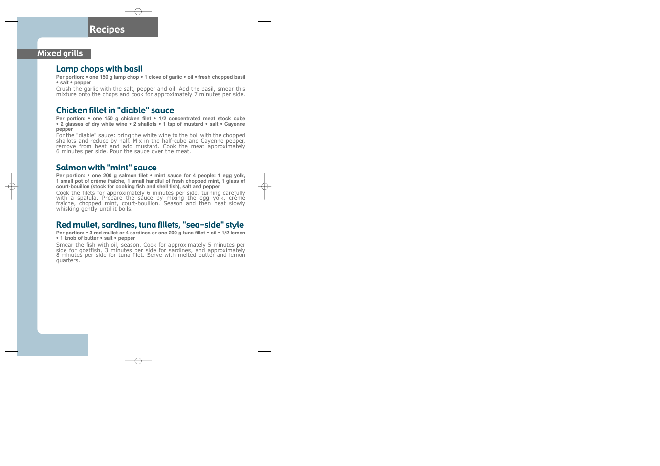 Recipes | Groupe SEB USA - T-FAL CB6070 User Manual | Page 18 / 30