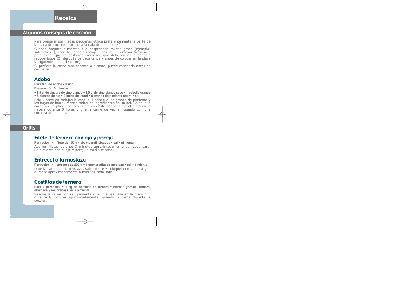 Recetas | Groupe SEB USA - T-FAL CB6070 User Manual | Page 26 / 30