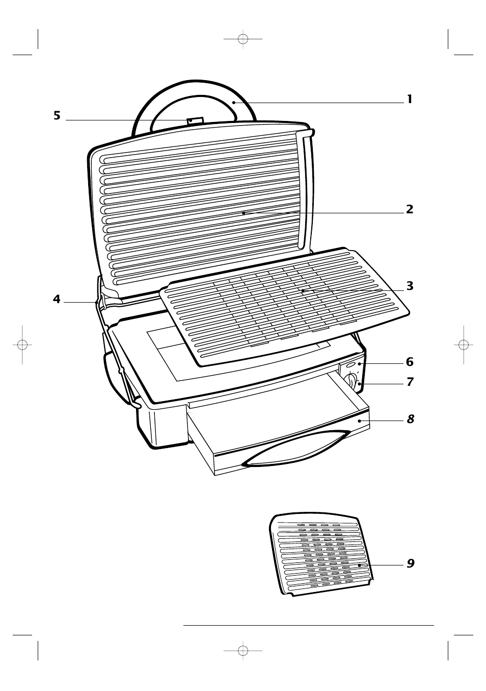 Groupe SEB USA - T-FAL Minute Grill 1700 User Manual | Page 2 / 8