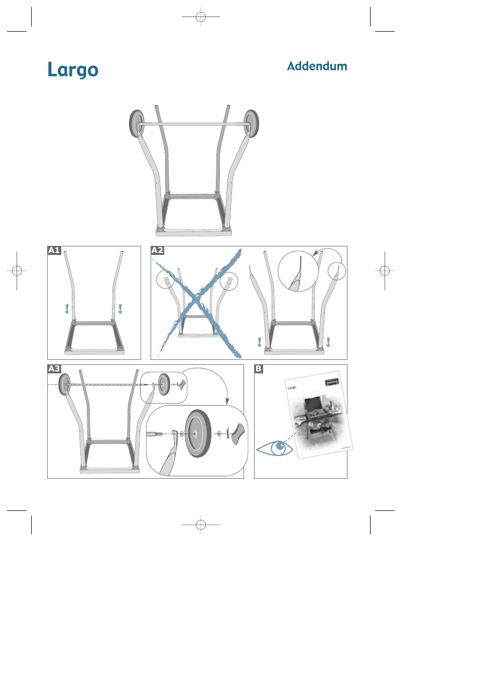 Recto, Largo, Addendum | Groupe SEB USA - T-FAL Largo CB6080 User Manual | Page 2 / 49