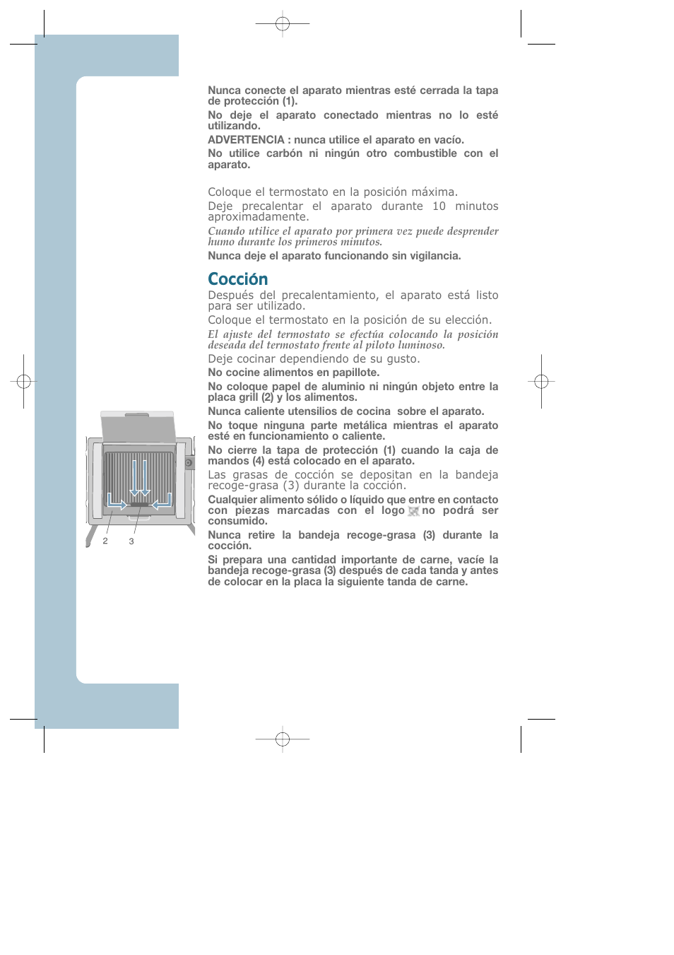 Cocción | Groupe SEB USA - T-FAL Largo CB6080 User Manual | Page 41 / 49