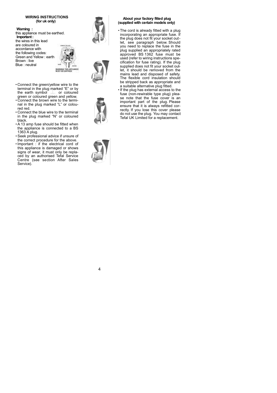 Groupe SEB USA - T-FAL evolutive User Manual | Page 4 / 5