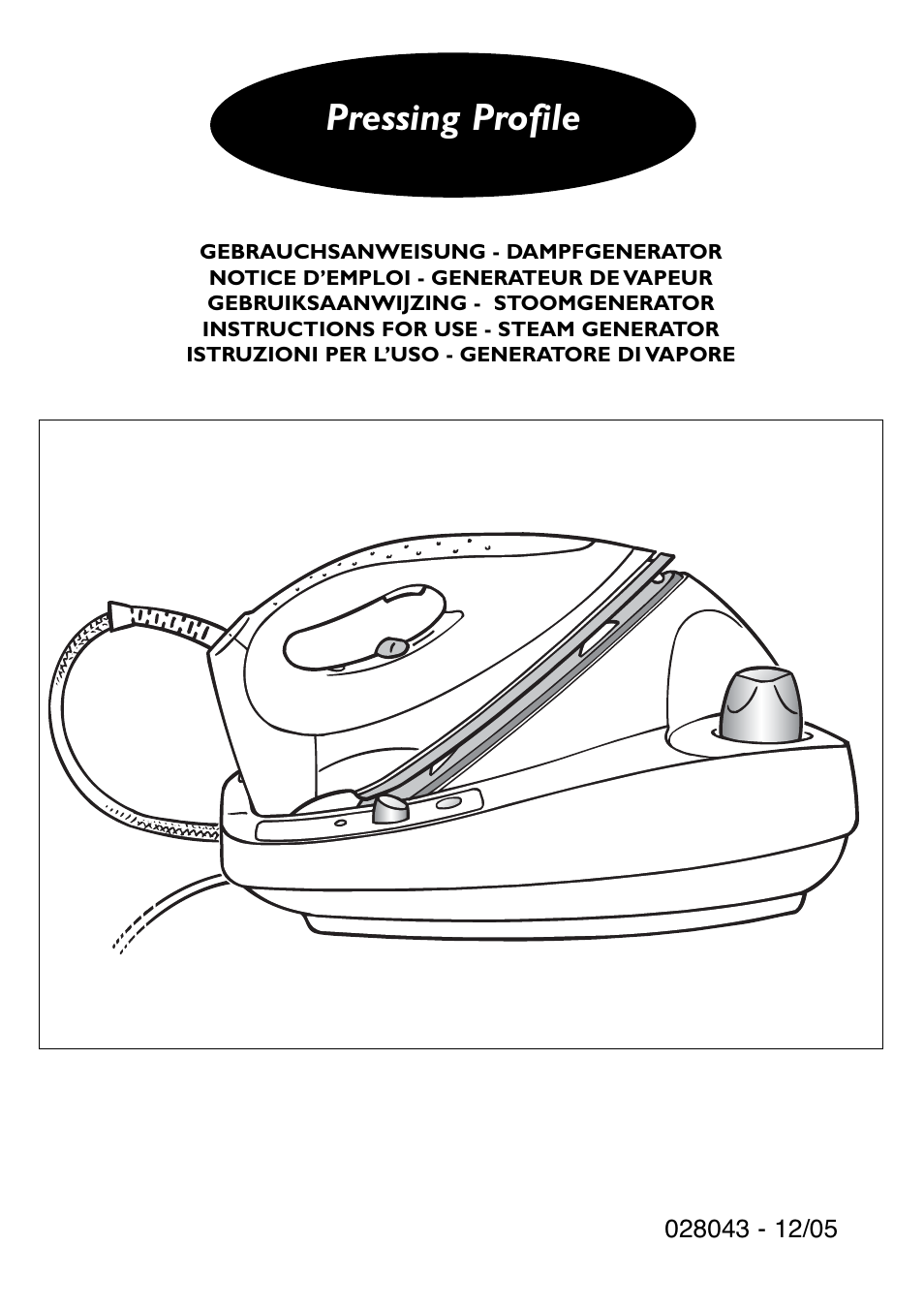 Groupe SEB USA - T-FAL Steam Generator 028043 User Manual | 8 pages