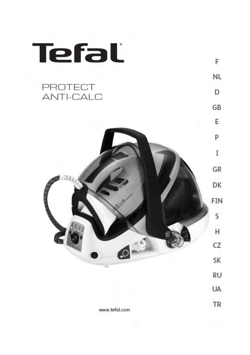Groupe SEB USA - T-FAL Protect Anti-Calc GV9360 User Manual | 10 pages