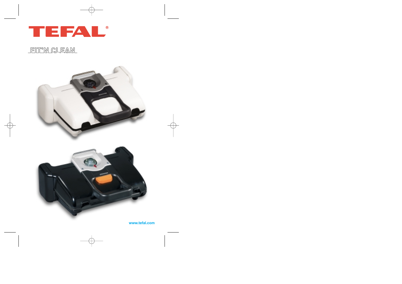 Groupe SEB USA - T-FAL FIT'N CLEAN User Manual | 9 pages
