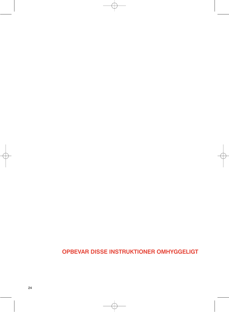Opbevar disse instruktioner omhyggeligt | Groupe SEB USA - T-FAL Avanti Elite User Manual | Page 27 / 102