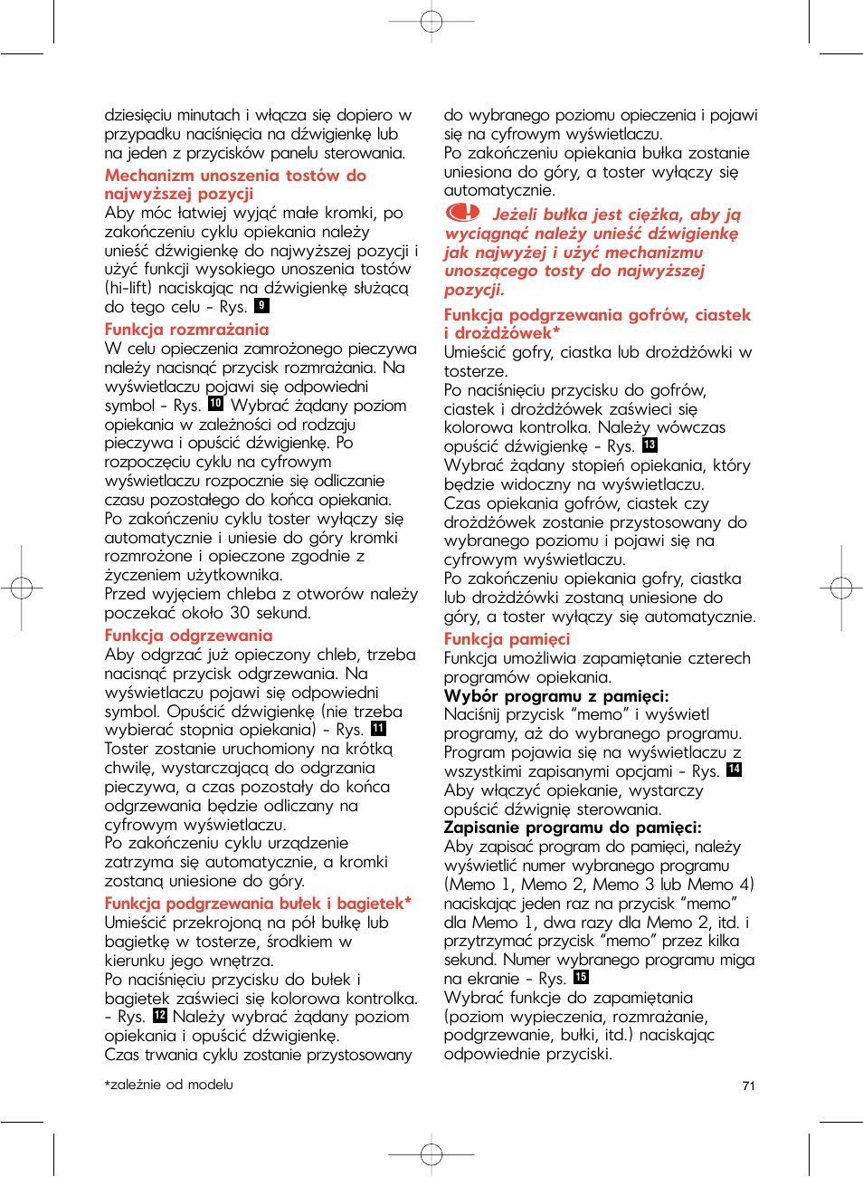 Groupe SEB USA - T-FAL Avanti Elite User Manual | Page 74 / 102