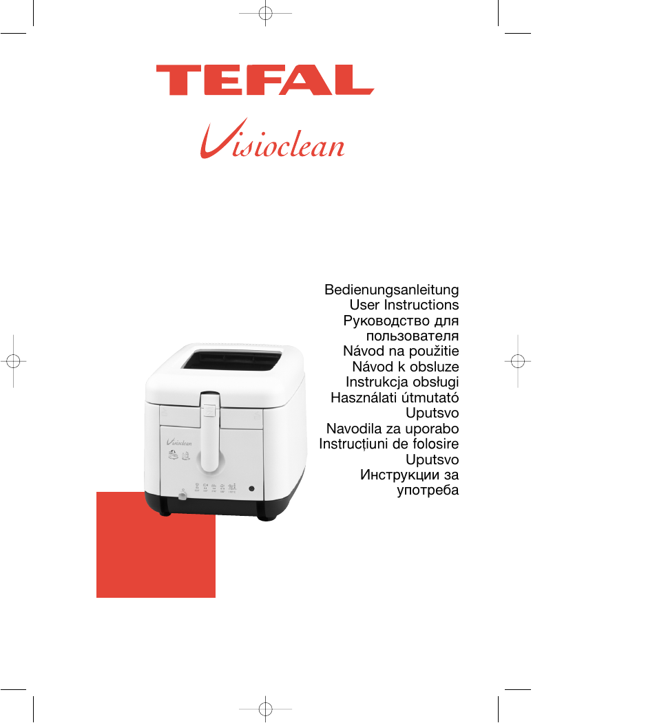 Groupe SEB USA - T-FAL Visioclean User Manual | 12 pages