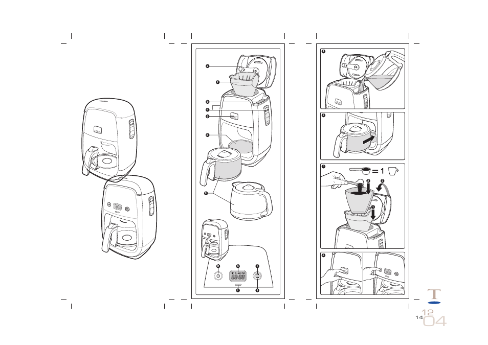 Groupe SEB USA - T-FAL 14 L User Manual | 5 pages