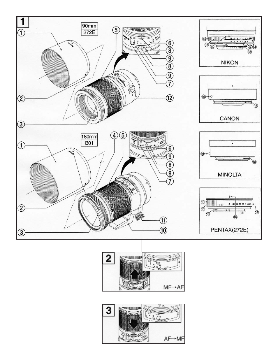 Tamron 272E User Manual | Page 2 / 9