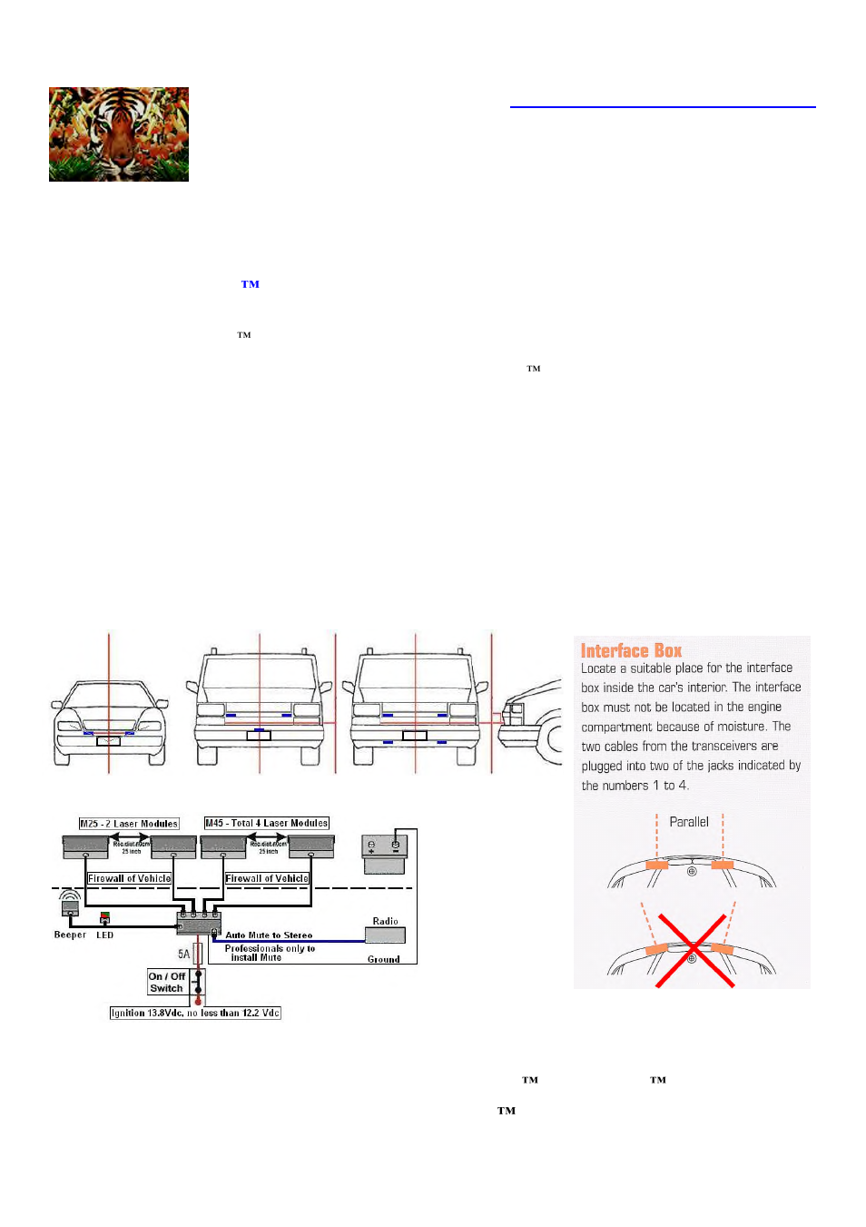 Tiger PRS2-V User Manual | 6 pages