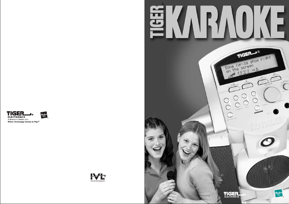 Tiger Karaoke Player User Manual | 8 pages