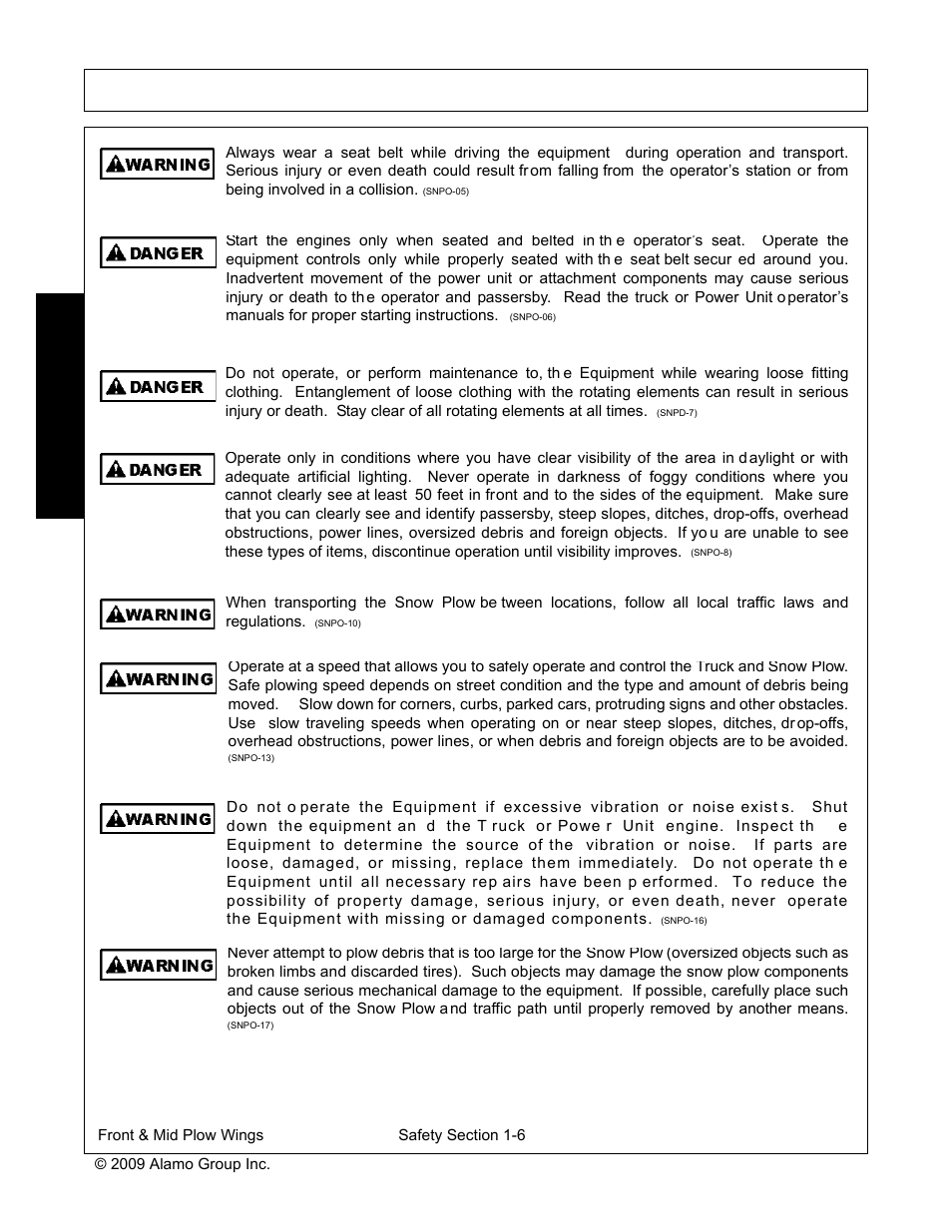 Safety | Tiger JD 62-6430 User Manual | Page 12 / 58