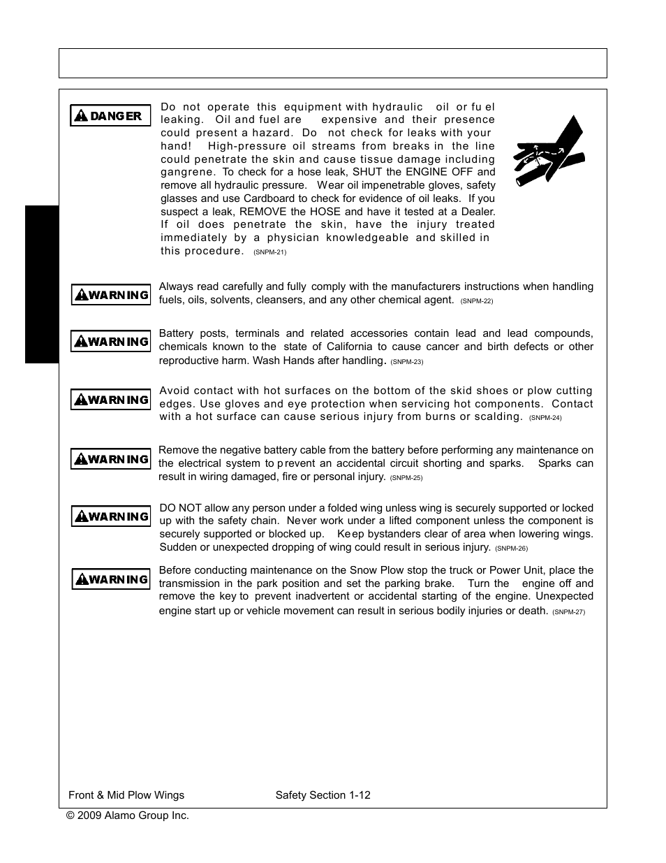 Safety | Tiger JD 62-6430 User Manual | Page 18 / 58