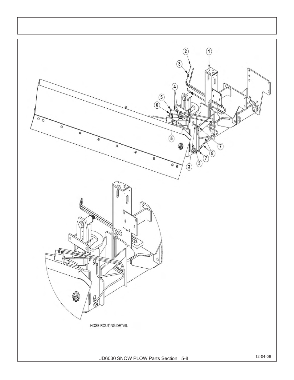 Tractor mount kit - side hydraulics | Tiger JD 62-6430 User Manual | Page 46 / 58