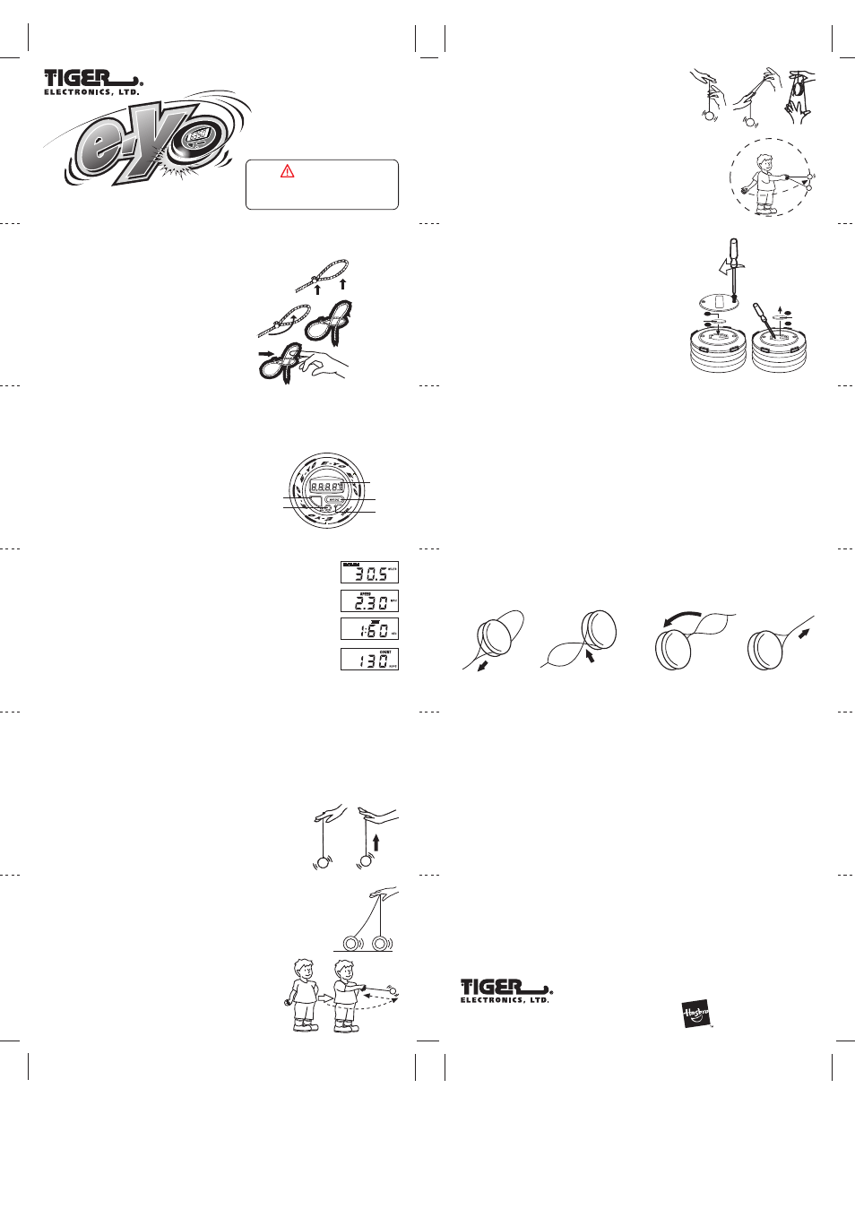 Tiger E-Yo User Manual | 1 page