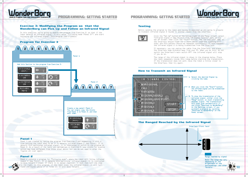 Programming: getting started | Tiger WonderBorg 70709 User Manual | Page 26 / 30
