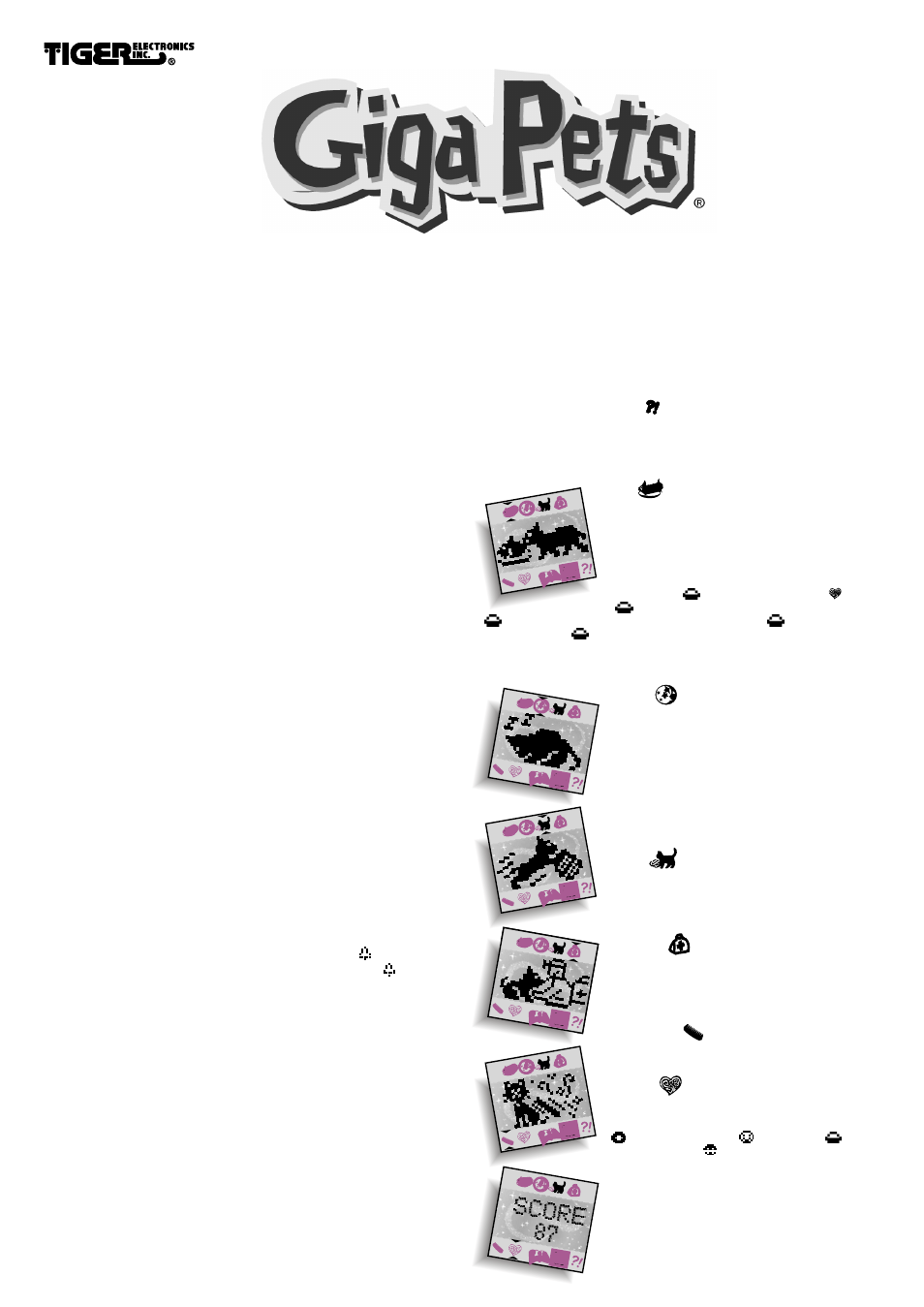Tiger 70-133 User Manual | 2 pages