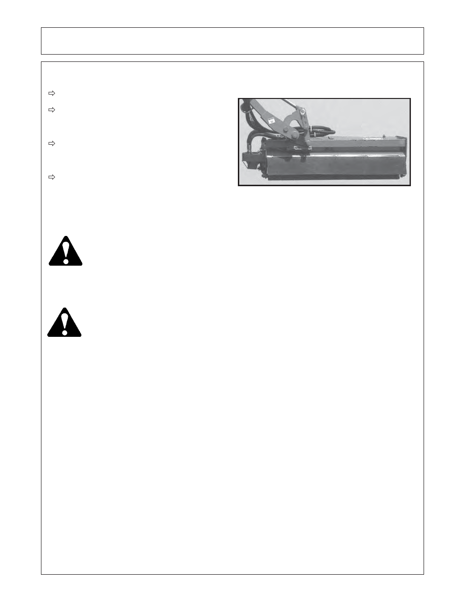 Operation, Grass flail, Roller height | Tiger RBF-2C User Manual | Page 72 / 91