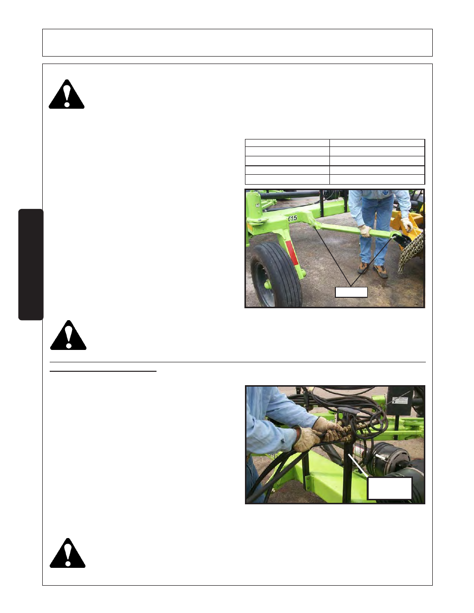 Assembly assembl y, Connecting strut to cutter | Tiger FLX15 User Manual | Page 40 / 100