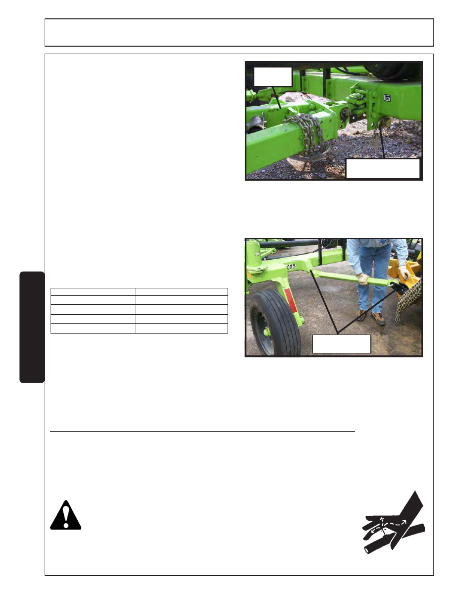 Operation, 3 connecting mower hydraulic lines to the tractor | Tiger FLX15 User Manual | Page 58 / 100