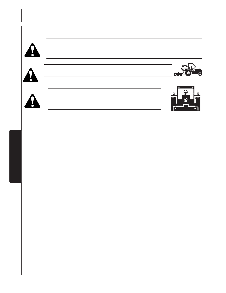 Operation, 1 transporting on public roadways | Tiger FLX15 User Manual | Page 82 / 100