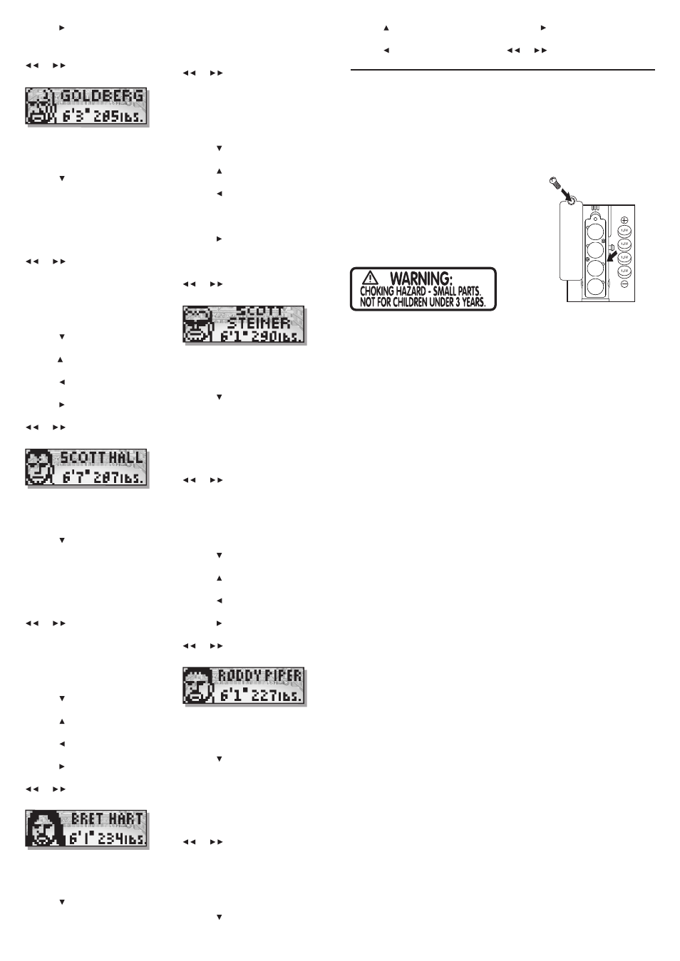 Tiger WCW Pen Game 10-103 User Manual | Page 2 / 2