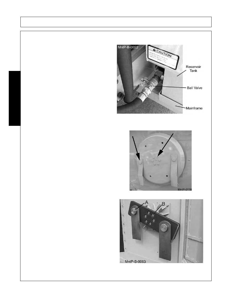 Maintenance, Ball valves, Tightening knife bolts and disk bolts | Tiger NEW HOLLAND T6000 User Manual | Page 122 / 290