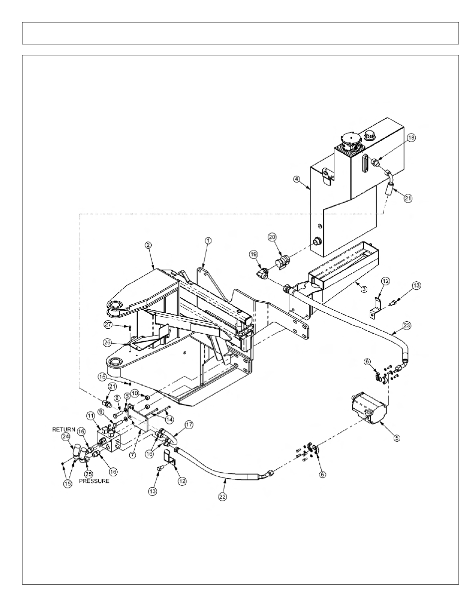Tractor mount kit - hydraulics | Tiger NEW HOLLAND T6000 User Manual | Page 146 / 290