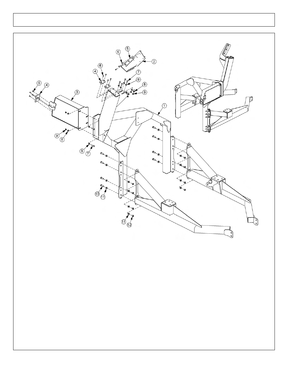 Boomrest assembly - saber mb | Tiger NEW HOLLAND T6000 User Manual | Page 170 / 290