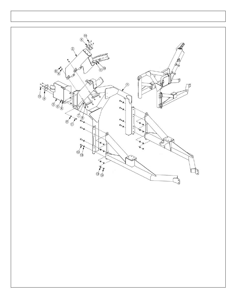 Boomrest assembly - saber xb | Tiger NEW HOLLAND T6000 User Manual | Page 171 / 290