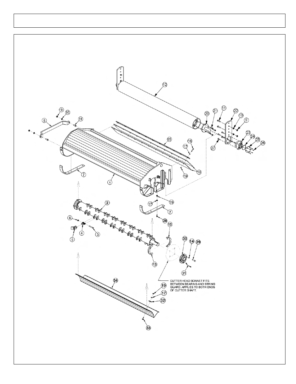 63in flail assembly | Tiger NEW HOLLAND T6000 User Manual | Page 202 / 290