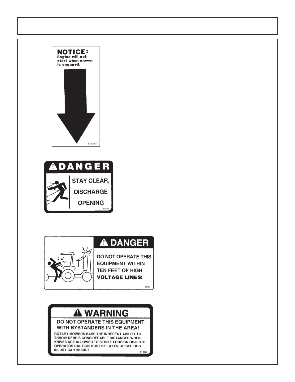 Safety | Tiger NEW HOLLAND T6000 User Manual | Page 27 / 290