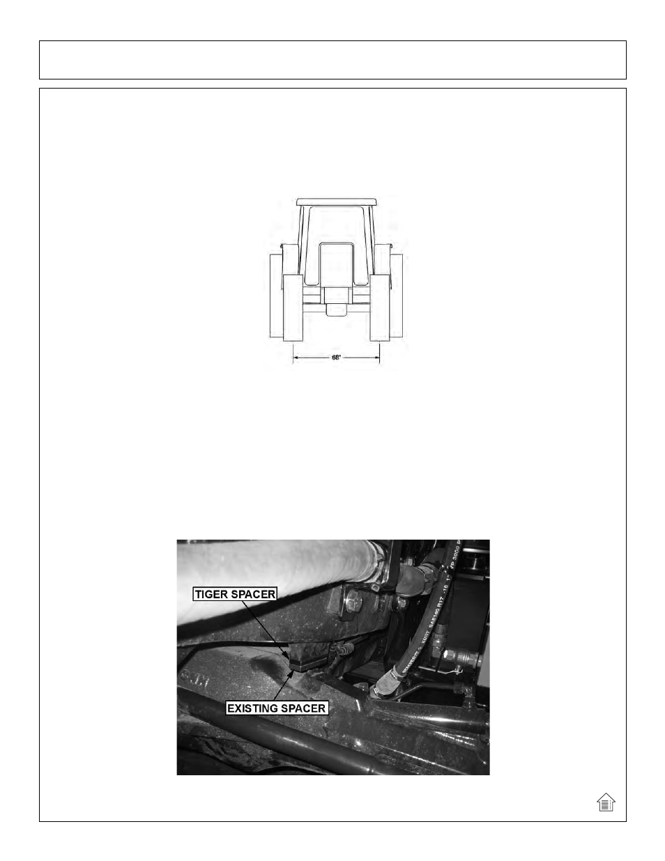 Assembly, 4wd front wheel adjustment, 4wd front axle stops | Tiger NEW HOLLAND T6000 User Manual | Page 65 / 290