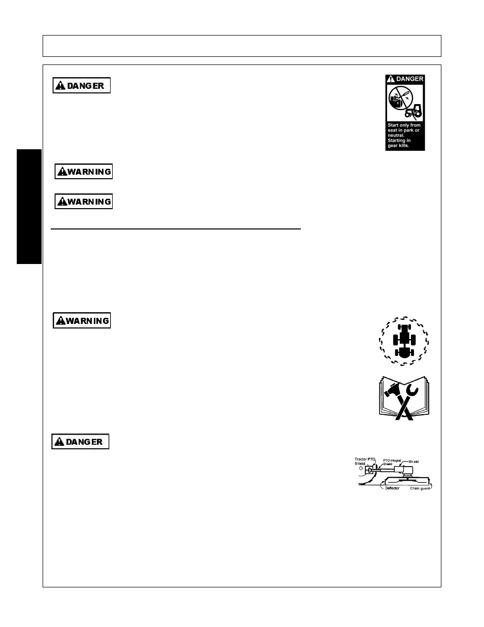 Operation, Opera t ion, Pre-operation inspection and service | Tiger NEW HOLLAND T6000 User Manual | Page 74 / 290