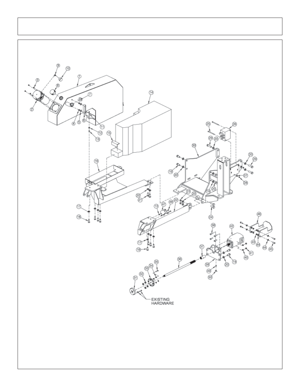 Tractor mount kit - wheel well tank | Tiger JD 5101E User Manual | Page 100 / 164