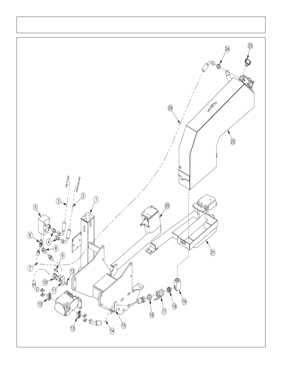 Tractor mount kit - hydro, wheel well tank | Tiger JD 5101E User Manual | Page 102 / 164