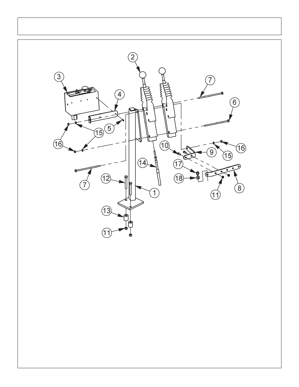 Cable controls - with mid-mount valve | Tiger JD 5101E User Manual | Page 105 / 164