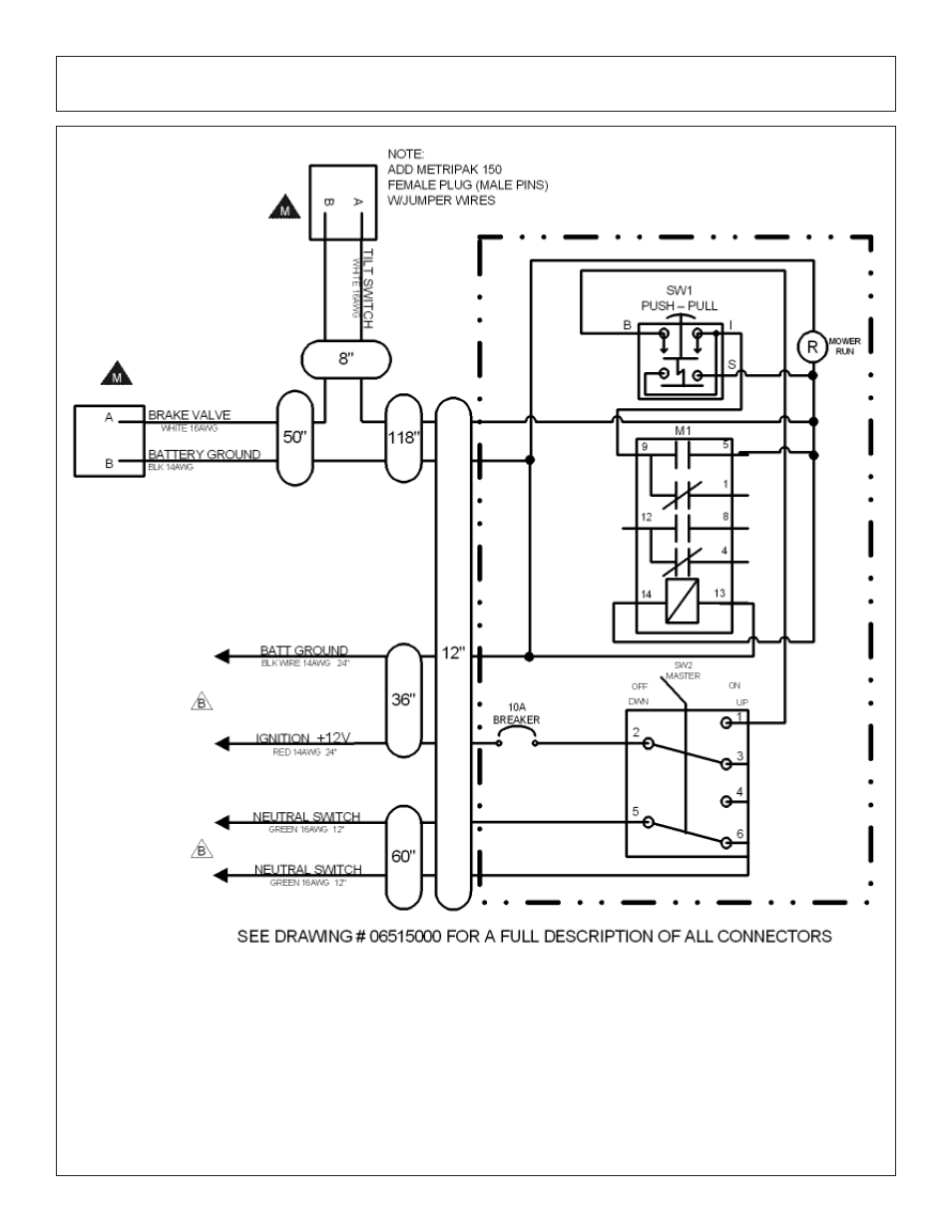 Switchbox schematic | Tiger JD 5101E User Manual | Page 157 / 164