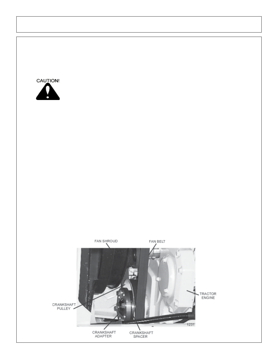 Assembly, Tractor preparation, Crankshaft adapter | Tiger JD 5101E User Manual | Page 26 / 164