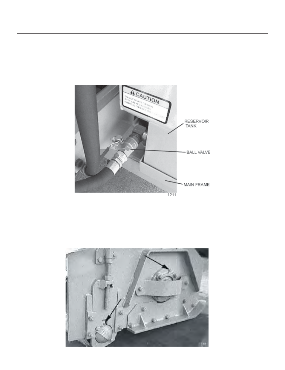 Maintenance greasing cutter shaft – flail mowers, Ball valves | Tiger JD 5101E User Manual | Page 75 / 164